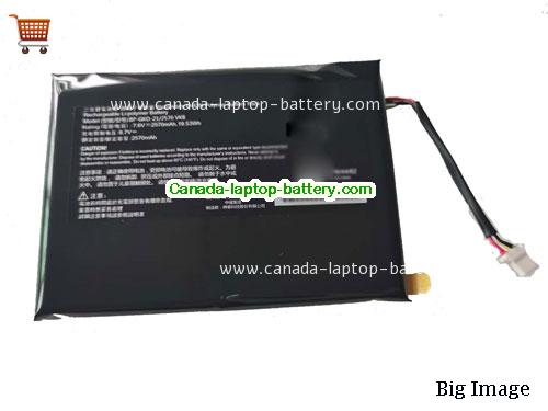 Canada Genuine BP-GKO-21/2570 VKB Battery BP-GKO-21 Getac Li-Polymer 7.6v 2570mah