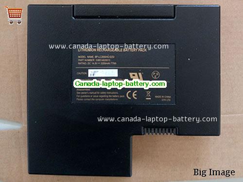 Genuine GETAC BP-LC2600/42-02SI Battery 5200mAh, 77Wh , 14.8V, Black , Li-ion