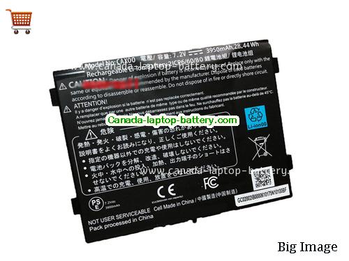 Canada CAX00 Battery Li-ion Getac 2ICP6/60/80 38.44Wh 7.2V