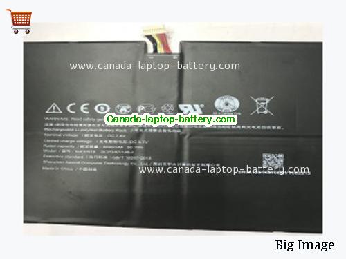 Canada NJCH919 Battery Getac Li-Polymer 7.6V 6600mAh