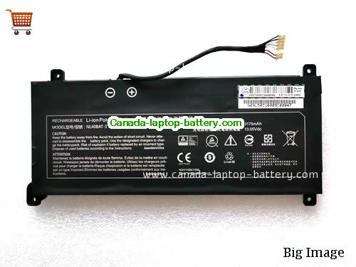 Canada Genuine Getac NL140BAT-3 Battery 3ICP7/60/57 Li-Polymer 11.4v 3175mah 36Wh