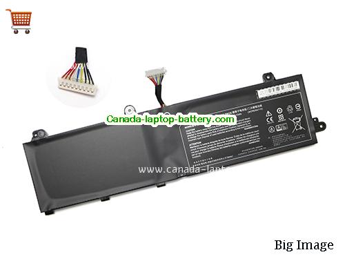 Canada Original Laptop Battery for  CLEVO PC50DN2, PC50S,  Black, 6220mAh, 73Wh  11.4V