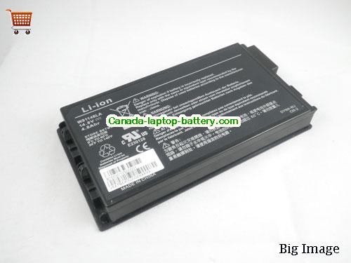 Canada Replacement Laptop Battery for  ARIMA A0730, W812-UI,  Black, 4400mAh 14.8V