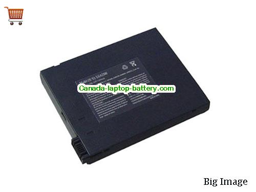 GATEWAY 4UR186503 Replacement Laptop Battery 6600mAh 14.8V Black Li-ion