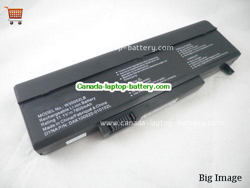 Genuine GATEWAY M-151S Battery 7800mAh, 81Wh , 11.1V, Black , Li-ion