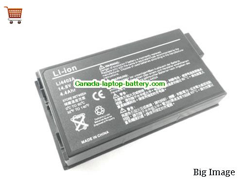 EMACHINES NBACEM101069 Replacement Laptop Battery 4400mAh 14.8V Black Li-ion
