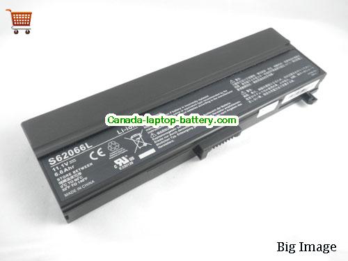 GATEWAY 4536GZ Replacement Laptop Battery 6600mAh 11.1V Black Li-ion