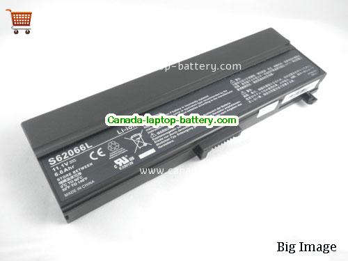 GATEWAY 4530GH Replacement Laptop Battery 6600mAh 11.1V Black Li-ion