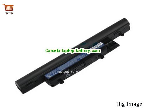 Genuine GATEWAY EC39C01w Battery 4400mAh, 10.8V, Black , Li-ion