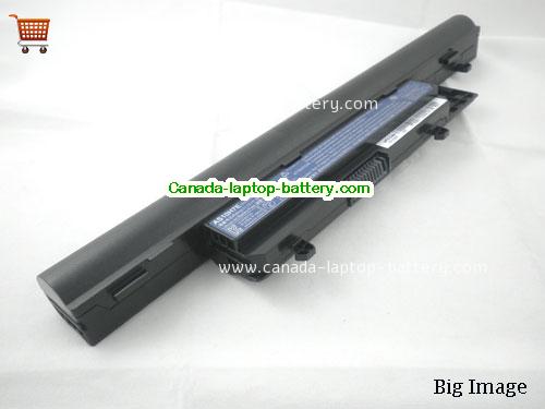 Genuine GATEWAY AS10H51 Battery 6000mAh, 66Wh , 11.1V, Black , Li-ion