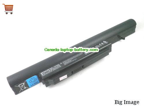 Canada Original Laptop Battery for  HASEE K580S-I7, K580N-I7, HEG5704,  Black, 4400mAh 11.1V