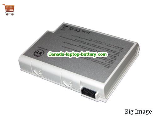 GATEWAY 6500742 Replacement Laptop Battery 6600mAh 14.8V Silver Li-ion