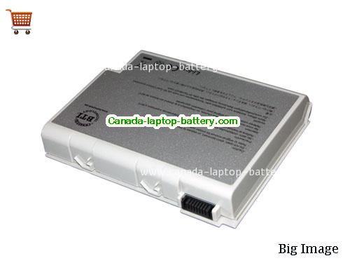 GATEWAY 6500742 Replacement Laptop Battery 6600mAh 14.8V Silver Li-ion