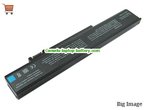 GATEWAY MX6400 Replacement Laptop Battery 5200mAh 11.1V Black Li-ion
