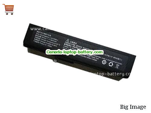 HAIER W66 Replacement Laptop Battery 4400mAh 11.1V Black Li-ion