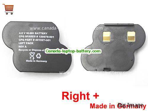 Canada Original Laptop Battery for   Black, 100mAh 4.8V