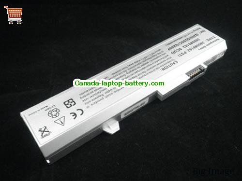 AVERATEC 3715EH Replacement Laptop Battery 4400mAh 11.1V Silver Li-ion