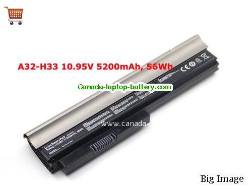 Canada Genuine Hasee A32-H33 NBP6A195 battery for Hasee K360-i3D1 K360-P6 A360-P62BD1 A360-P62 Series Laptop