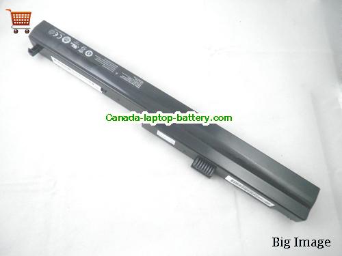 Genuine HASEE C42-4S2200-S1B1 Battery 2200mAh, 14.8V, Black , Li-ion
