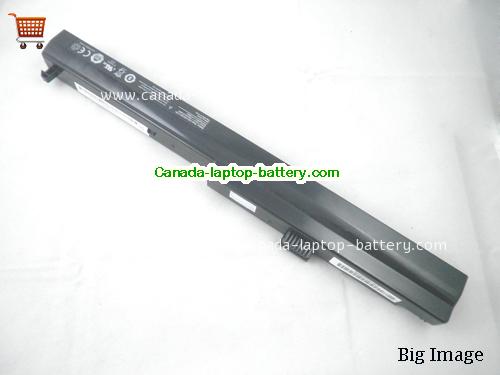 Canada Hasee C42-4S2200-B1B1, C42-4S4400-B1B1, C42-4S2200-S1B1 laptop battery 2200mah 4cells