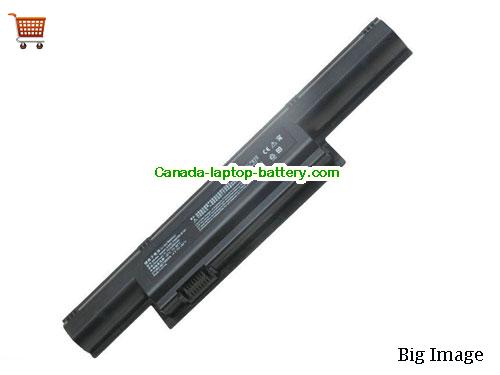 Canada Hasee E500-3S4400-B1B1 Battery Li-Polymer 11.1v 