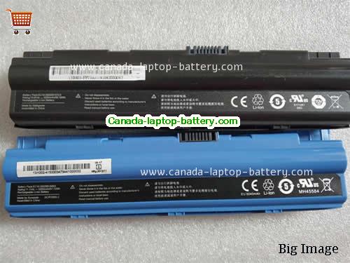 Canada Genuine Hasee EC10-3S5200-S4N3 Battery EC10-3S4400 Series Li-ion 11.1v