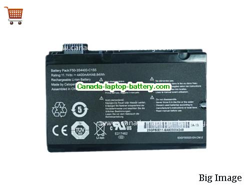 FUJITSU 63GP550280-3A Replacement Laptop Battery 4400mAh 11.1V Black Li-ion