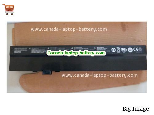 Canada Original Laptop Battery for  UNIWILL I58-4S2200-C1L3, I58-4S4400-C1L3,  Black, 4400mAh 14.4V