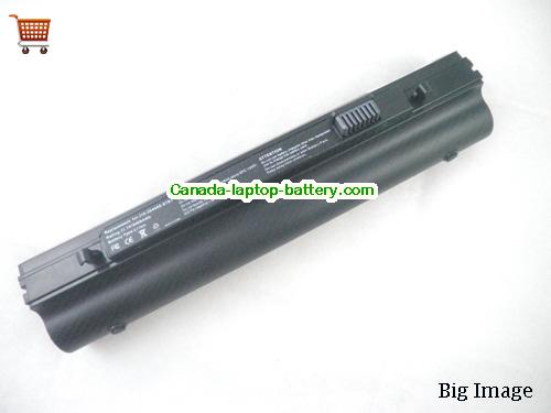 Canada Replacement Laptop Battery for  ADVENT J10-3S2200-S1B1, 4490, N270, J10-3S4400-G1B1,  Black, 4400mAh 11.1V