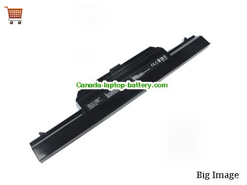 Genuine HASEE K470P-I3 Battery 4400mAh, 11.1V, Black , Li-ion