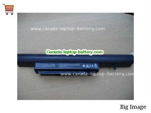 Genuine HASEE 3UR186502T0681 Battery 2200mAh, 14.8V, Black , Li-ion