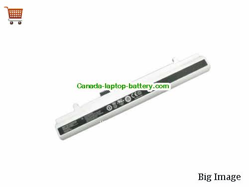 ADVENT Milano Elite Netbook Replacement Laptop Battery 2200mAh 10.8V White Li-ion