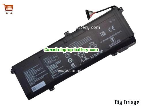 HONOR HB6683Q2EEW-41 Replacement Laptop Battery 4880mAh, 75Wh  15.4V Black Li-Polymer