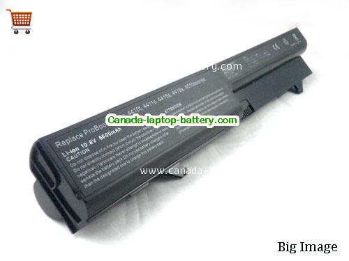 HP 513128-251 Replacement Laptop Battery 6600mAh 10.8V Black Li-ion