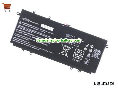 Genuine HP Chromebook 14-Q000 Battery 51Wh, 7.5V, Black , Li-Polymer