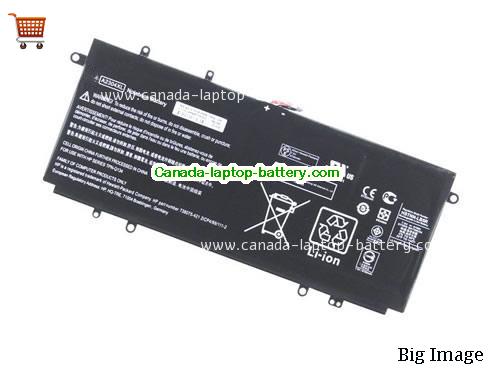 Genuine HP Chromebook 14-q010nr Battery 51Wh, 7.5V, Black , Li-Polymer