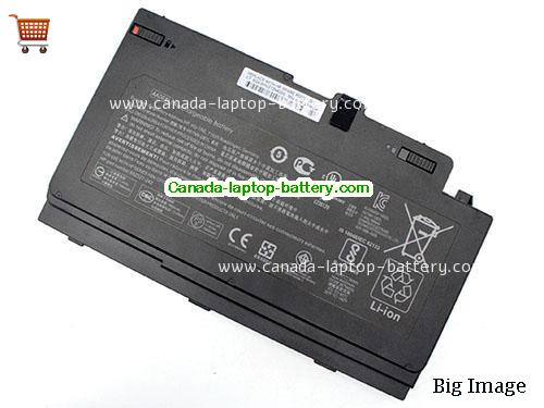 Genuine HP ZBook 17 G4-2ZC18ES Battery 7860mAh, 96Wh , 11.4V, Black , Li-Polymer