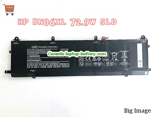 Genuine HP HSTNN-IB9A Battery 6000mAh, 72Wh , 11.55V, Black , Li-Polymer