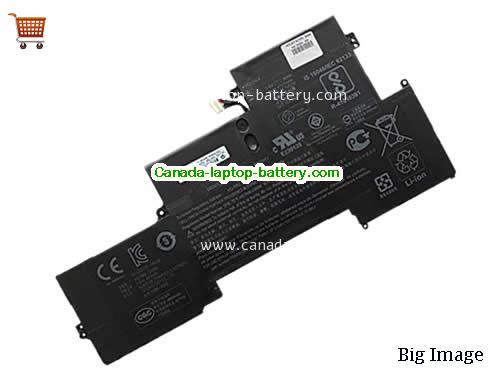 Genuine HP 826004-2C1 Battery 5400mAh, 7.4V, Black , Li-Polymer