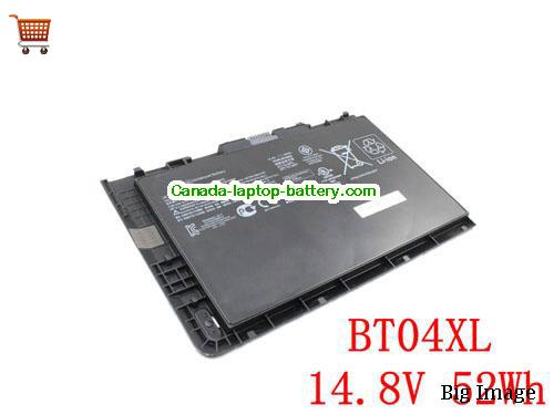 Canada Genuine BT04XL HSTNN-DB3Z Battery For HP EliteBook Folio 9470m