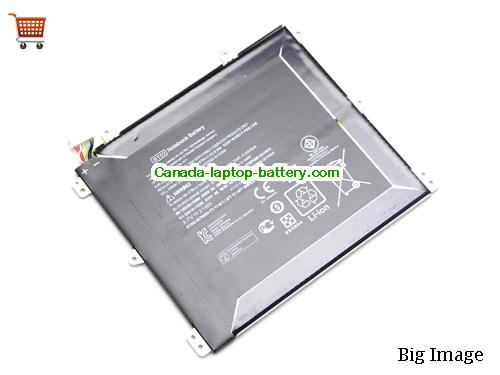 Genuine HP BY02021 Battery 21Wh, 3.7V, Black , Lithium-ion