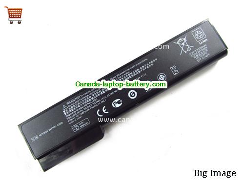 HP EliteBook 8460w Series Replacement Laptop Battery 4400mAh 10.8V Black Li-ion