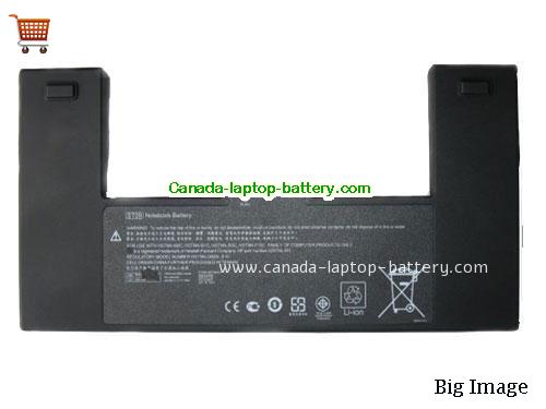 HP 634087-001 Replacement Laptop Battery 6600mAh 11.1V Black Li-ion