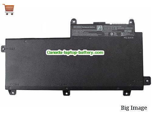 Genuine HP EliteBook 820 G3 (L4Q19AV) Battery 4200mAh, 48Wh , 11.4V, Black , Li-ion