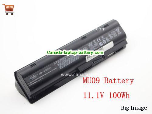 Genuine HP Pavilion dv3-4050ez Battery 100Wh, 11.1V, Black , Li-ion