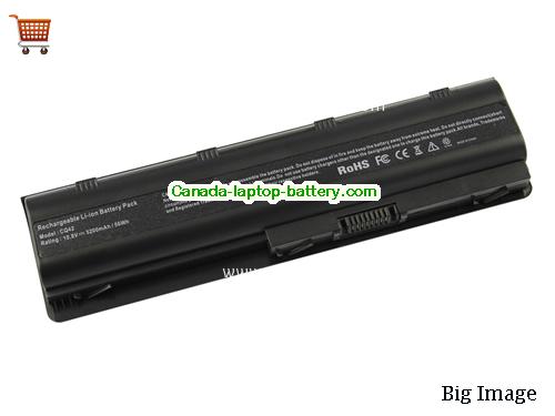 COMPAQ Presario CQ42-457TU Replacement Laptop Battery 5200mAh 10.8V Black Li-ion