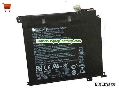 Genuine HP Chromebook 11-V020NR Battery 5400mAh, 44Wh , 7.7V, Black , Li-ion
