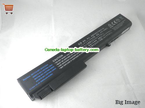 HP EliteBook 8530 Replacement Laptop Battery 4400mAh 14.4V Black Li-ion