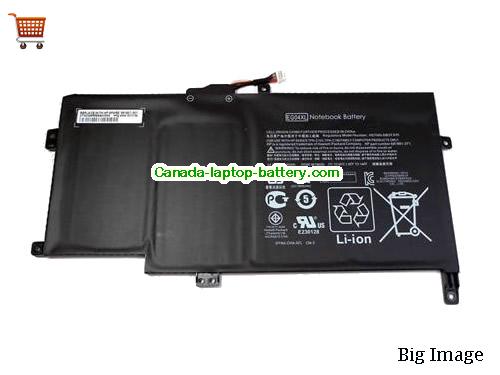 HP Envy 6-1019TU Replacement Laptop Battery 4000mAh, 60Wh  14.8V Black Li-Polymer