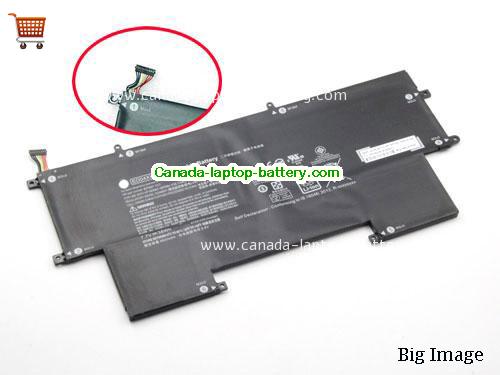 Genuine HP EliteBook Folio G1 W8Q05AW Battery 4960mAh, 38Wh , 7.7V, Black , Li-Polymer